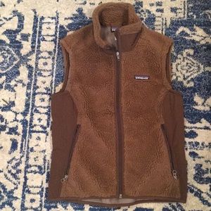 Brown Patagonia Retro X vest size S
